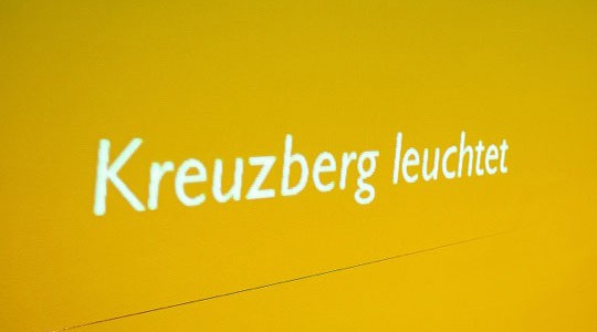 angeknipst: „Kreuzberg leuchtet“